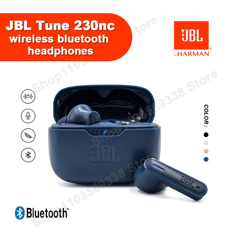 JBL Original Tune 230NC TWS True Wireless Bluetooth Sound Stereo